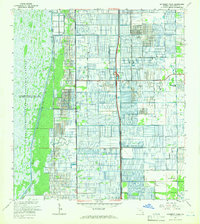 1962 Map of University Park, Palm Beach County, FL — High-Res | Pastmaps